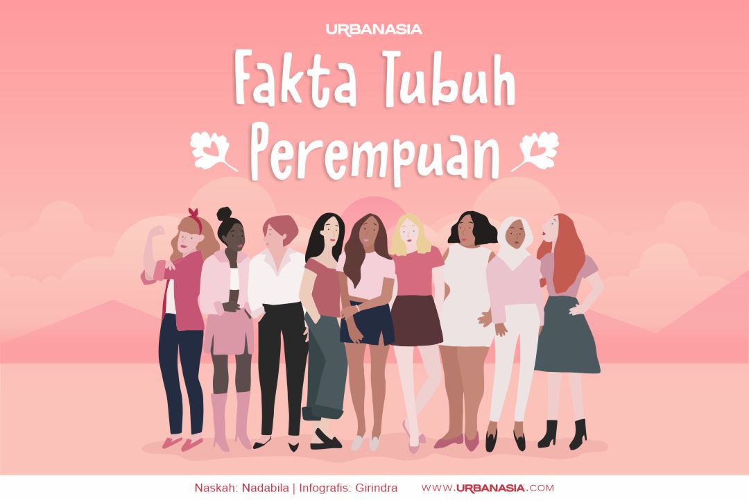 Infografis Fakta Tubuh Perempuan