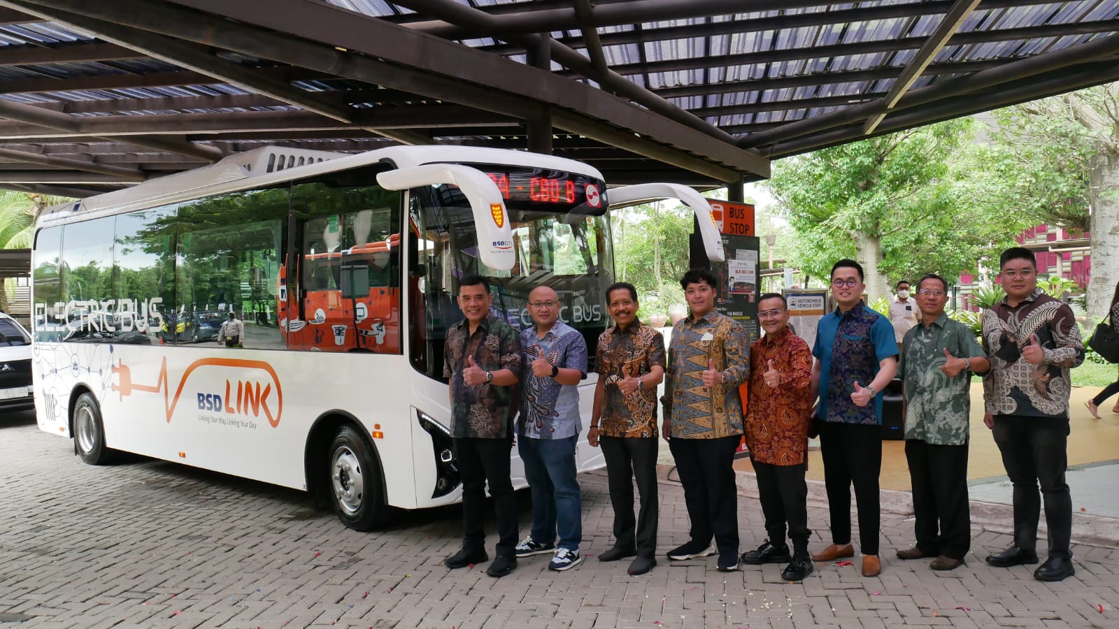 Hore Keliling BSD City Kini Bisa Naik Bus Listrik