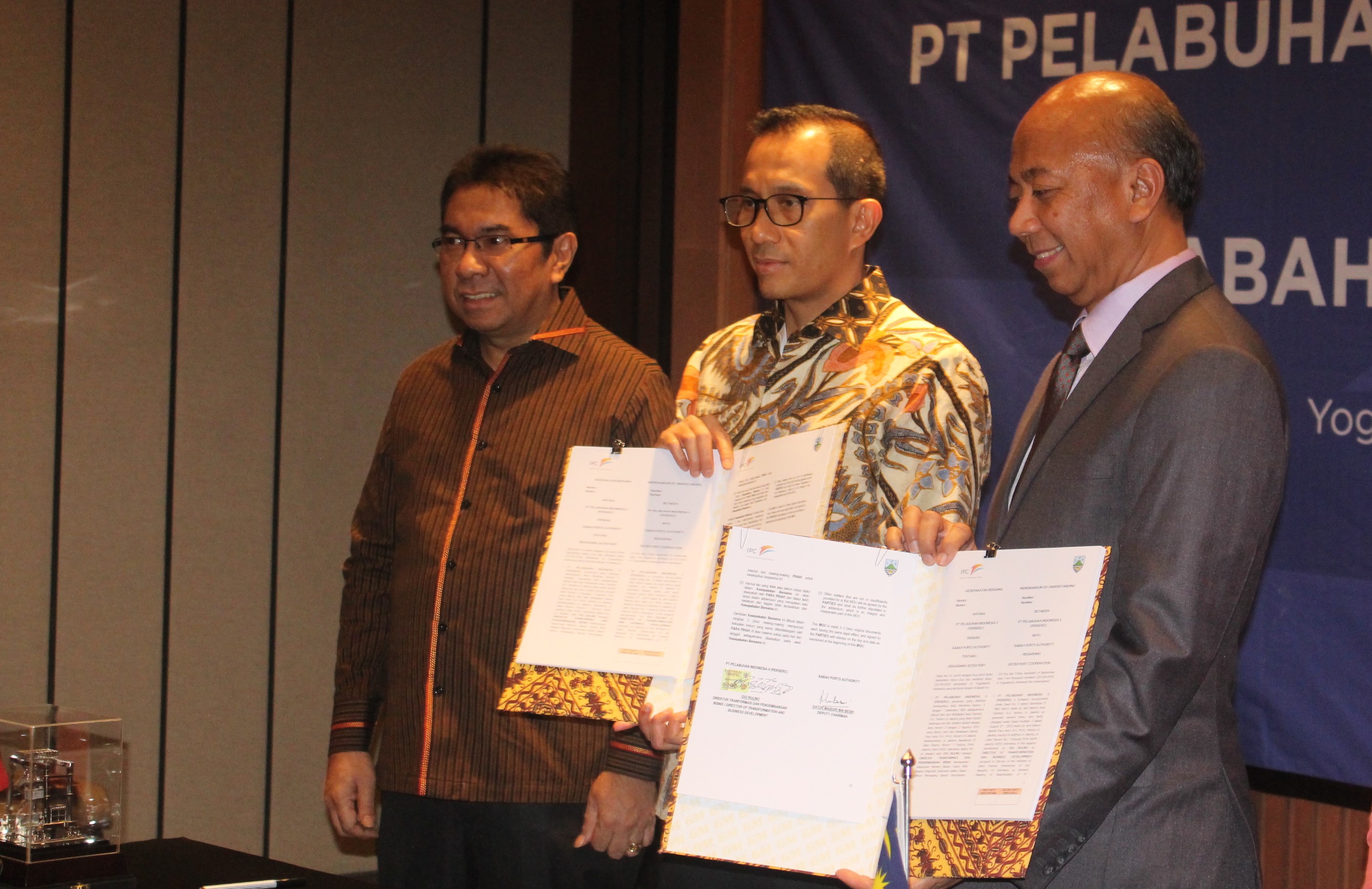 Di Sela APA Sports Meet 2019, Pelindo Jalin MoU dengan Malaysia