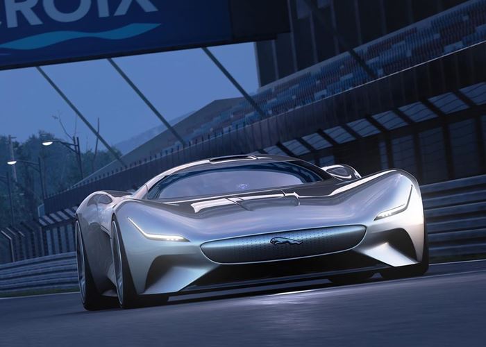 Wow, Jaguar Bikin Mobil Sport Elektrik Virtual untuk Game Gran Turismo