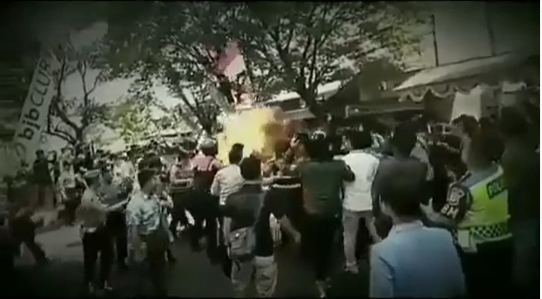 Demo di Cianjur yang berakhir ricuh