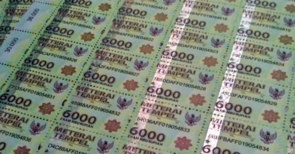 Kenaikan Harga Materai Menjadi Rp 10 Ribu Per Lembar Masih Wacana