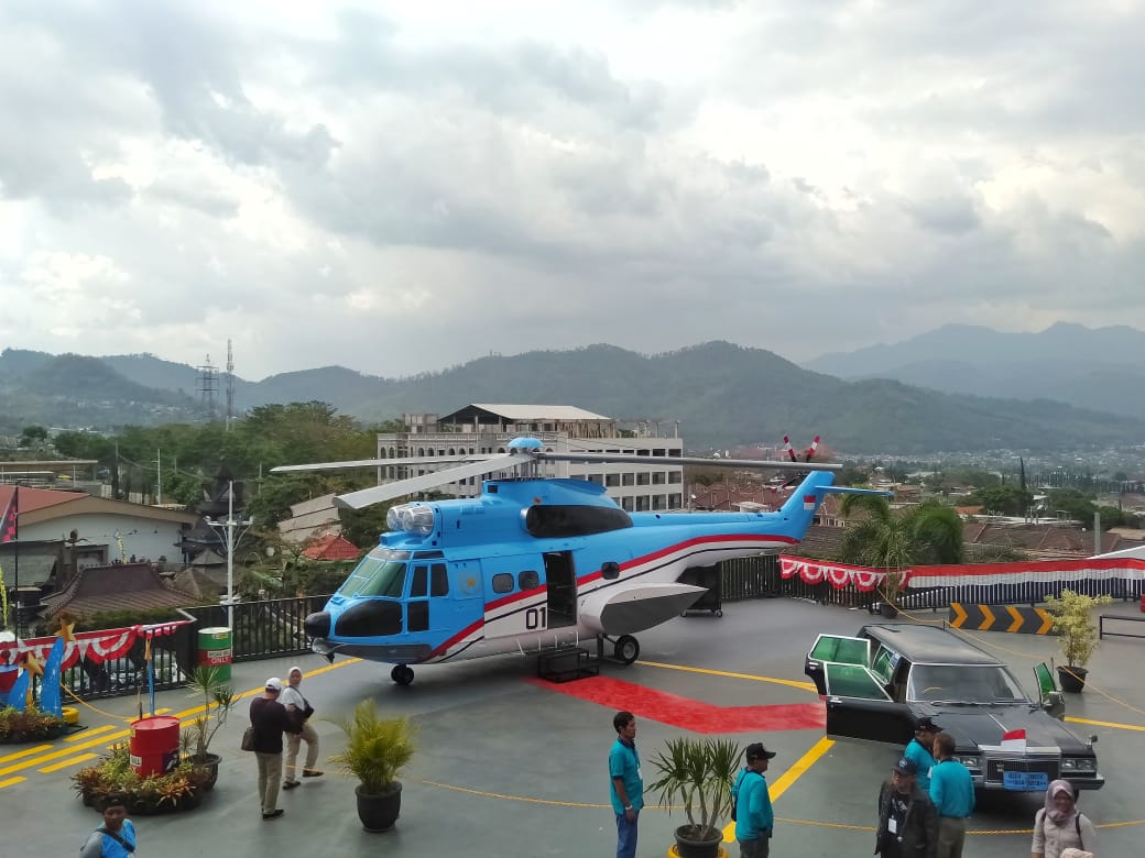 Wow, Museum Angkut Datangkan Helikopter Legendaris Kepresidenan RI