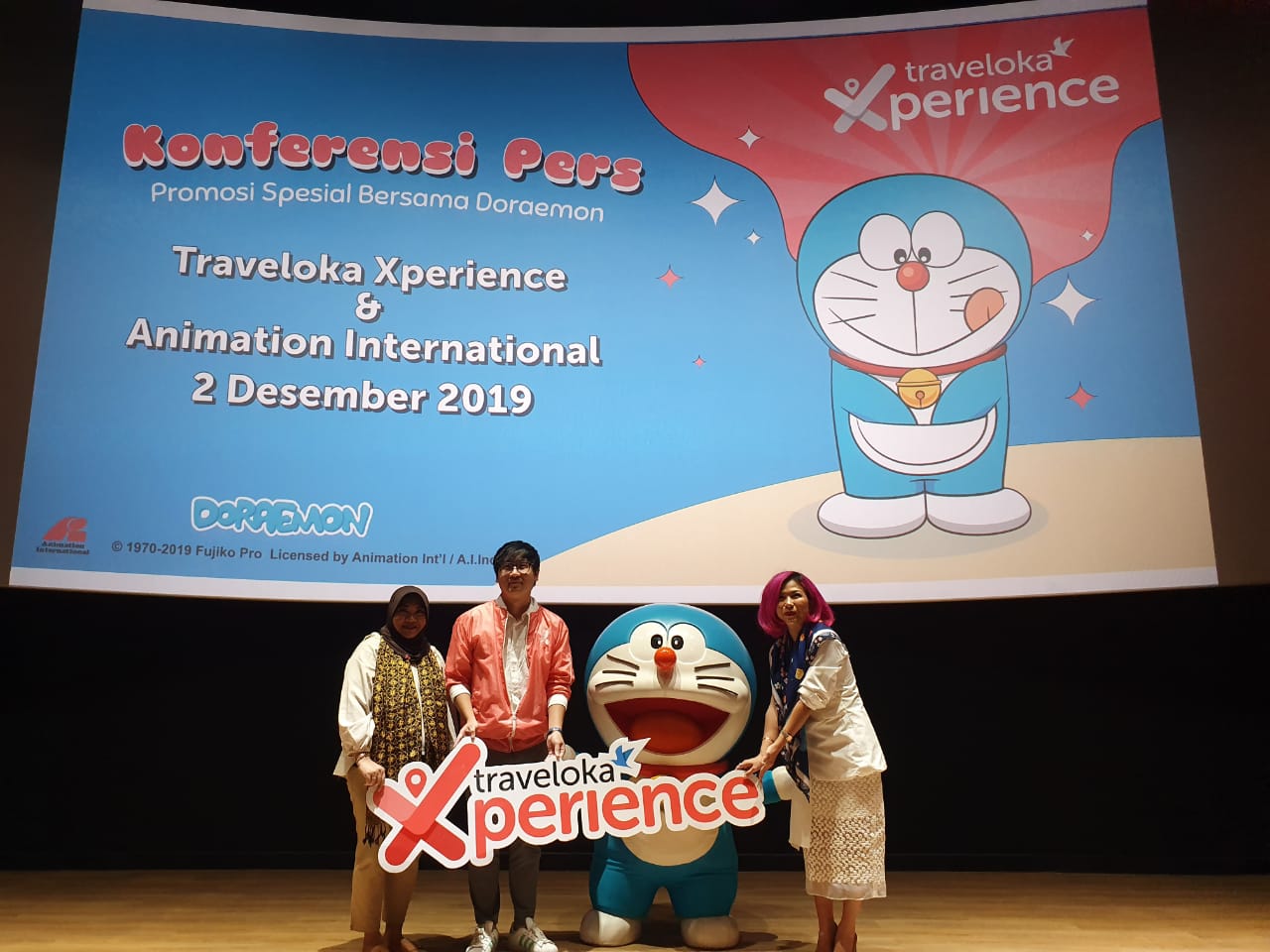 Wah, Doraemon Jadi Ikon Beragam Promosi Spesial Traveloka Xperience