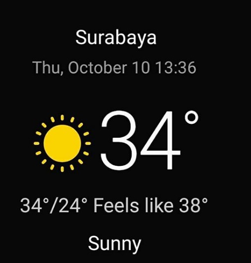 Keluhkan Cuaca Surabaya Hingga 35 Derajat Celcius, Netizen Bikin Meme Kocak