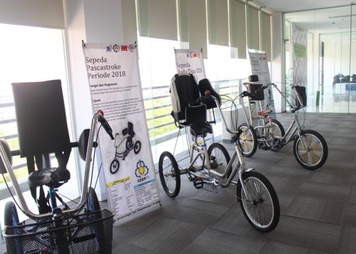 ITS Bikin Sepeda Khusus untuk Terapi Pasien Pascastroke