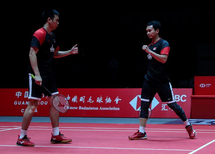 Anthony dan Hendra/Ahsan ke Final BWF World Tour Finals, Kevin/Marcus Keok