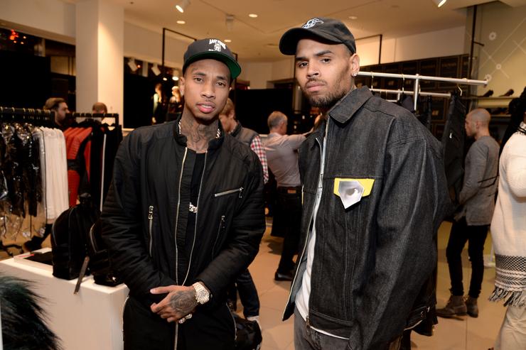 Chris Brown & Tyga Terlihat Akan Menjalankan Project Musik Bersama