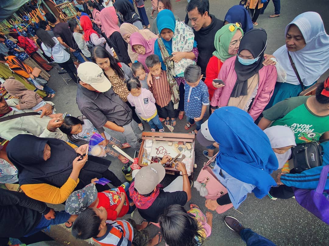 Gulali Jadi Primadona di Festival Oeklam-Oeklam Heritage Nang Kajoetangan