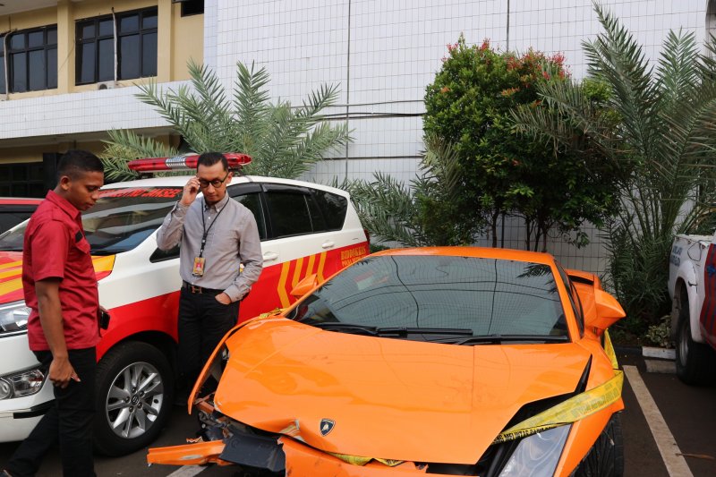 Ternyata Lamborghini Pelaku Penodong Pistol di Kemang Bukan Miliknya