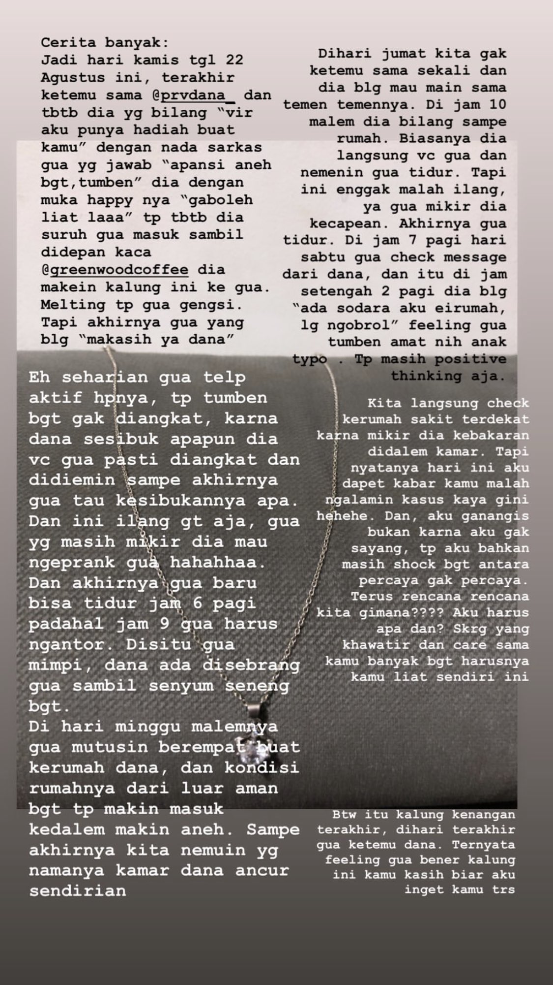 Curhatan Kekasih Dana