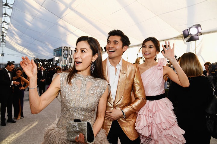 Penampilan Para Pemeran Crazy Rich Asians di SAG Awards 2019