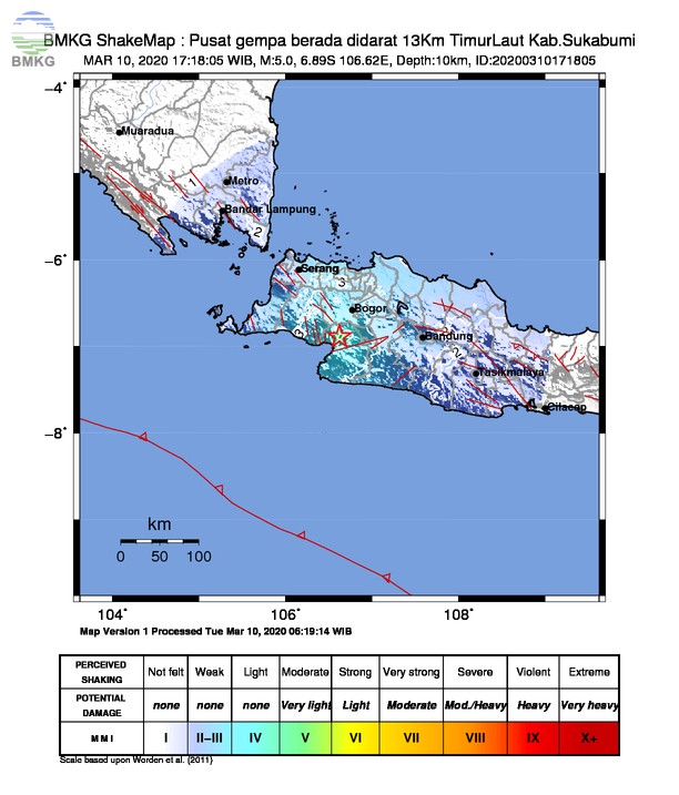 Timbulkan Sejumlah Kerusakan, BMKG Bocorkan Pemicu Gempa di Sukabumi