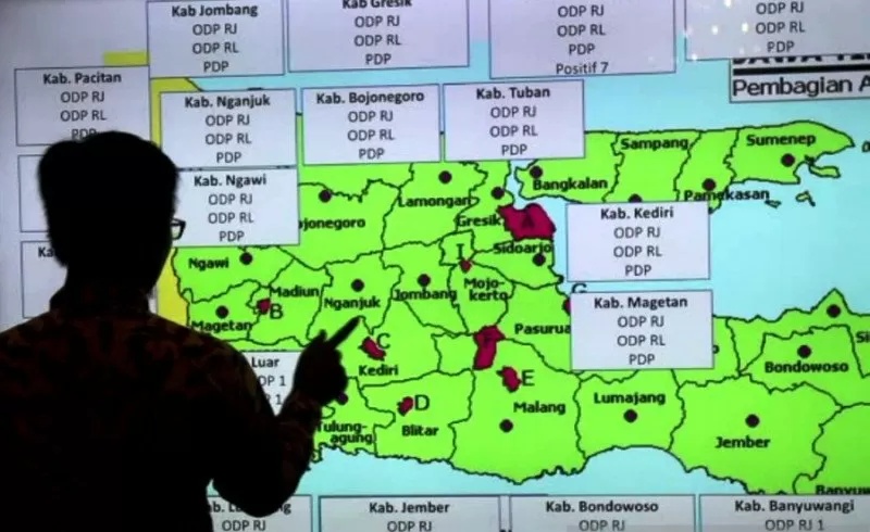 9 Pasien Positif Covid-19 di Jatim : 1 Meninggal, 8 dalam Perawatan