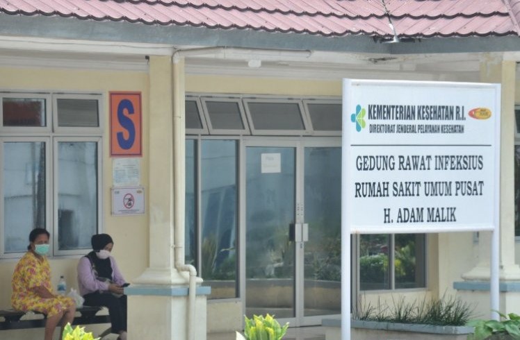 13 PDP Corona Diisolasi di RSUP Adam Malik, 2 Positif Terinfeksi