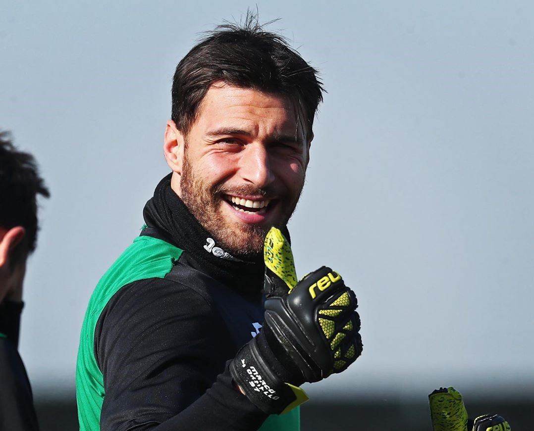 Marco Sportiello, Pemain Atalanta Pertama Terpapar Virus Corona