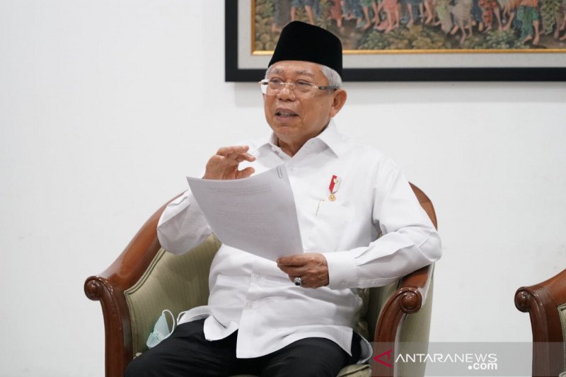Wapres Ma'ruf Amin Minta Masyarakat Tak Mudik Lebaran 2020 untuk Cegah Corona 