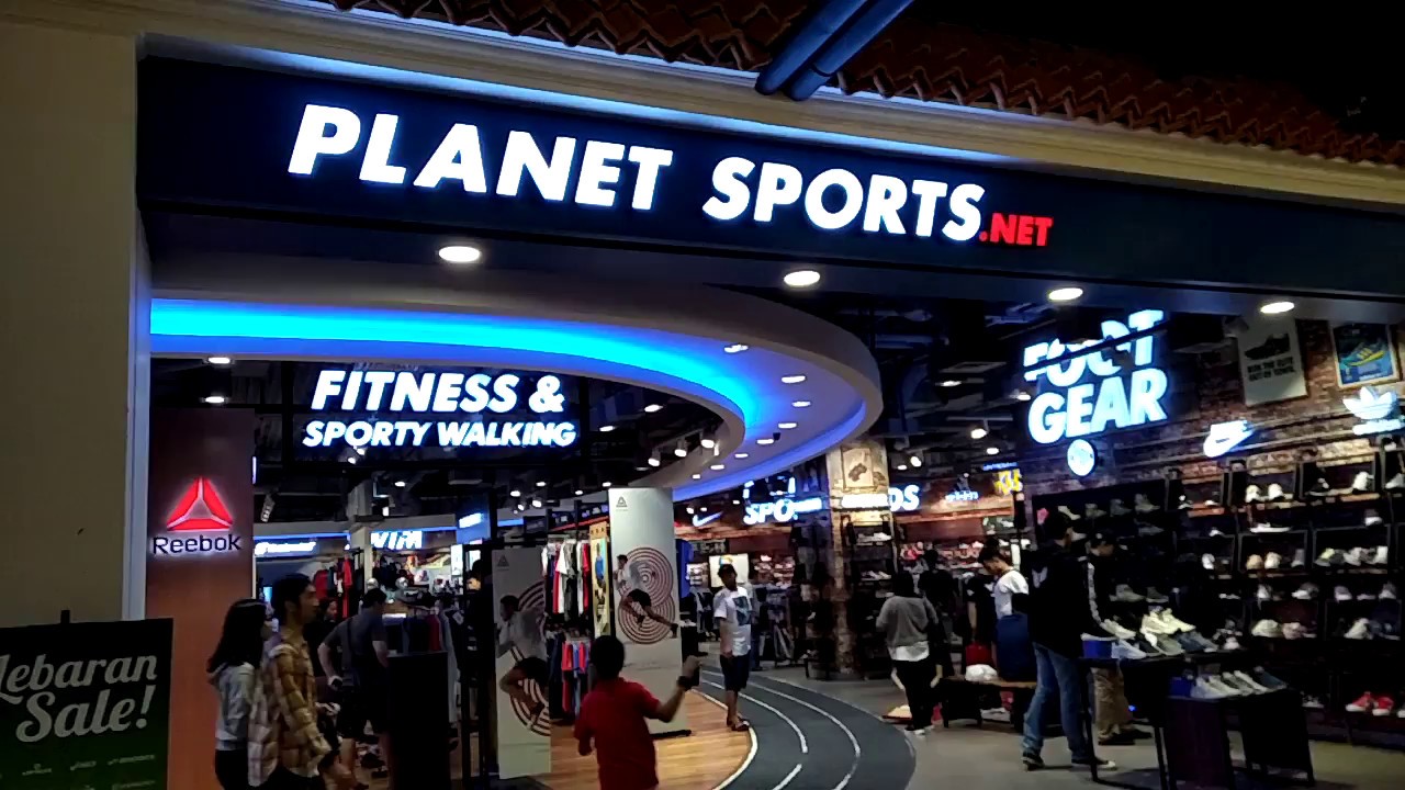 Planet Sports Tawarkan Belanja di Rumah dengan Diskon 40% Semua Produk