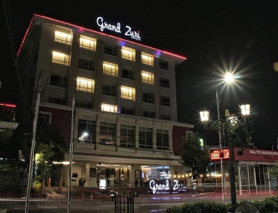 58 Hotel di Jogja Kompak Bentuk Hati dari Lampu Kamar