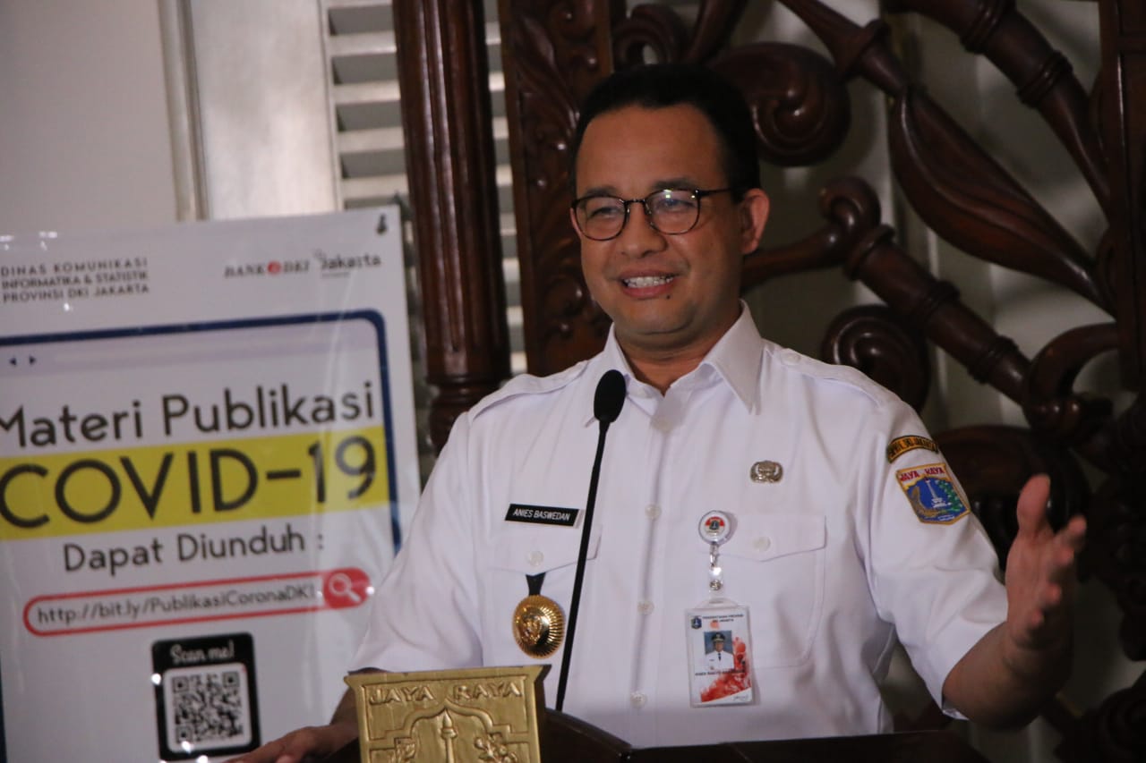 Breaking! Anies Perpanjang Masa PSBB DKI Jakarta Hingga 22 Mei