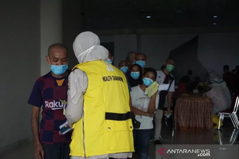 500 TKI dari Malaysia di Sumut Dikarantina di Dua Lokasi Berbeda
