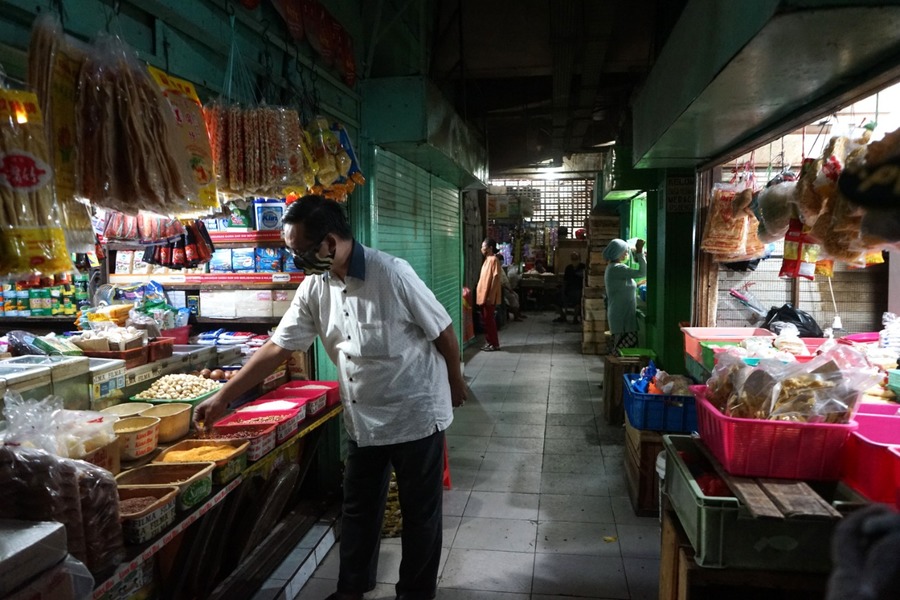 Pasar Tradisional di Jatim Mulai Terapkan Sistem Ganjil Genap