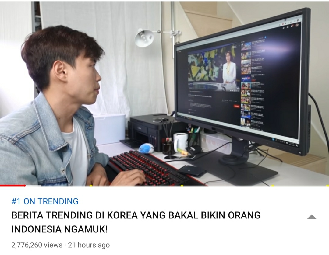 Video Korea Roemit tentang Pembuangan Jenazah ABK Trending #1 di Indonesia
