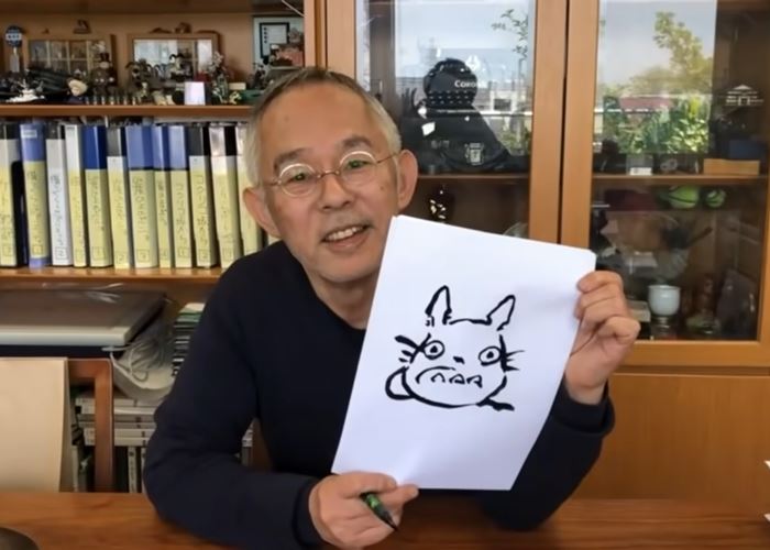 Pendiri Studio Ghibli Ajari Cara Gambar Totoro dari Film 'My Neighbor Totoro' 