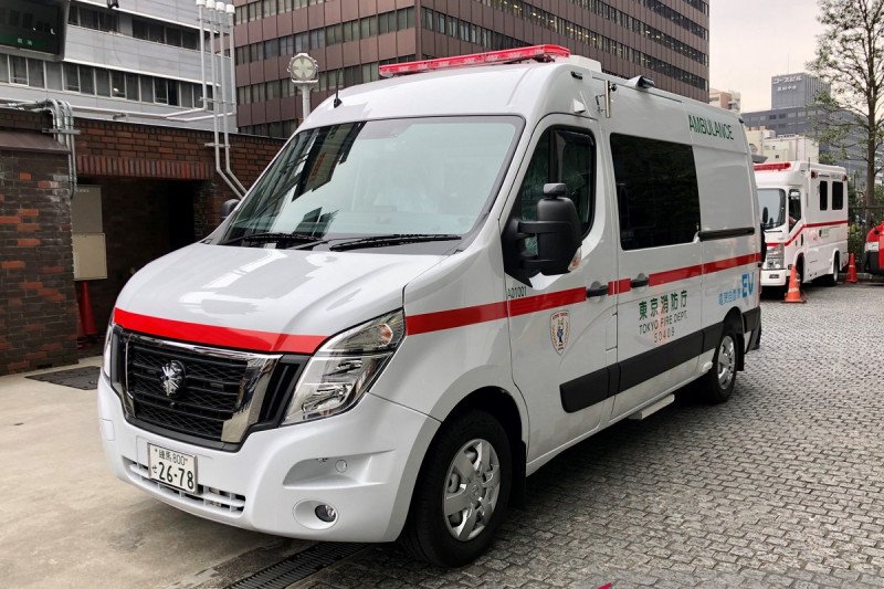 Keren! Nissan Luncurkan Ambulans Pertama Tanpa Emisi di Jepang