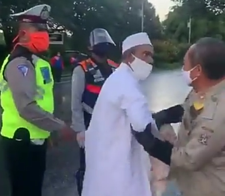 Habib Umar Assegaf Langgar PSBB, Sempat Adu Fisik dengan Petugas