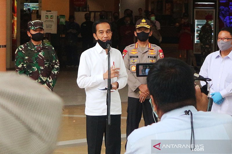 Persiapan Menuju New Normal, Presiden Jokowi Tinjau Langsung Mal di Bekasi