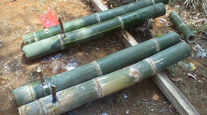 Masyarakat Pidie Tetap Lestarikan Tradisi Perang Meriam Bambu di Tengah Pandemi
