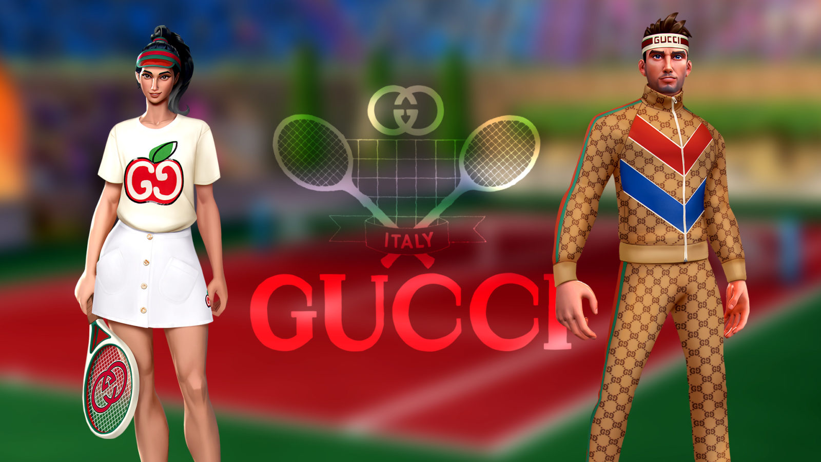 Gucci x Tennis Clash, Bisa Main Tenis Sambil Bergaya High Fashion