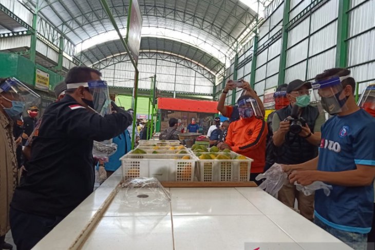 Hadapi Fase New Normal, Pasar Oro Oro Dowo Malang Jadi Percontohan