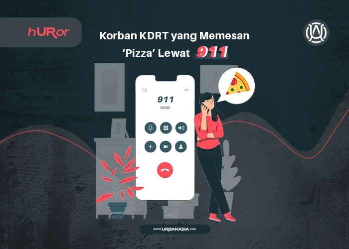 Mengulik Kisah Korban KDRT Telepon 911 Pakai Kode 'Pizza'