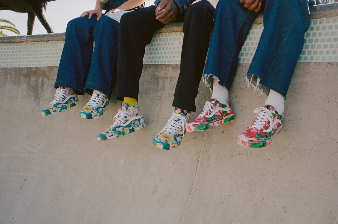 Kenzo x Vans, Redesign Sepatu 'Old Skool' dengan 3 Motif Bunga