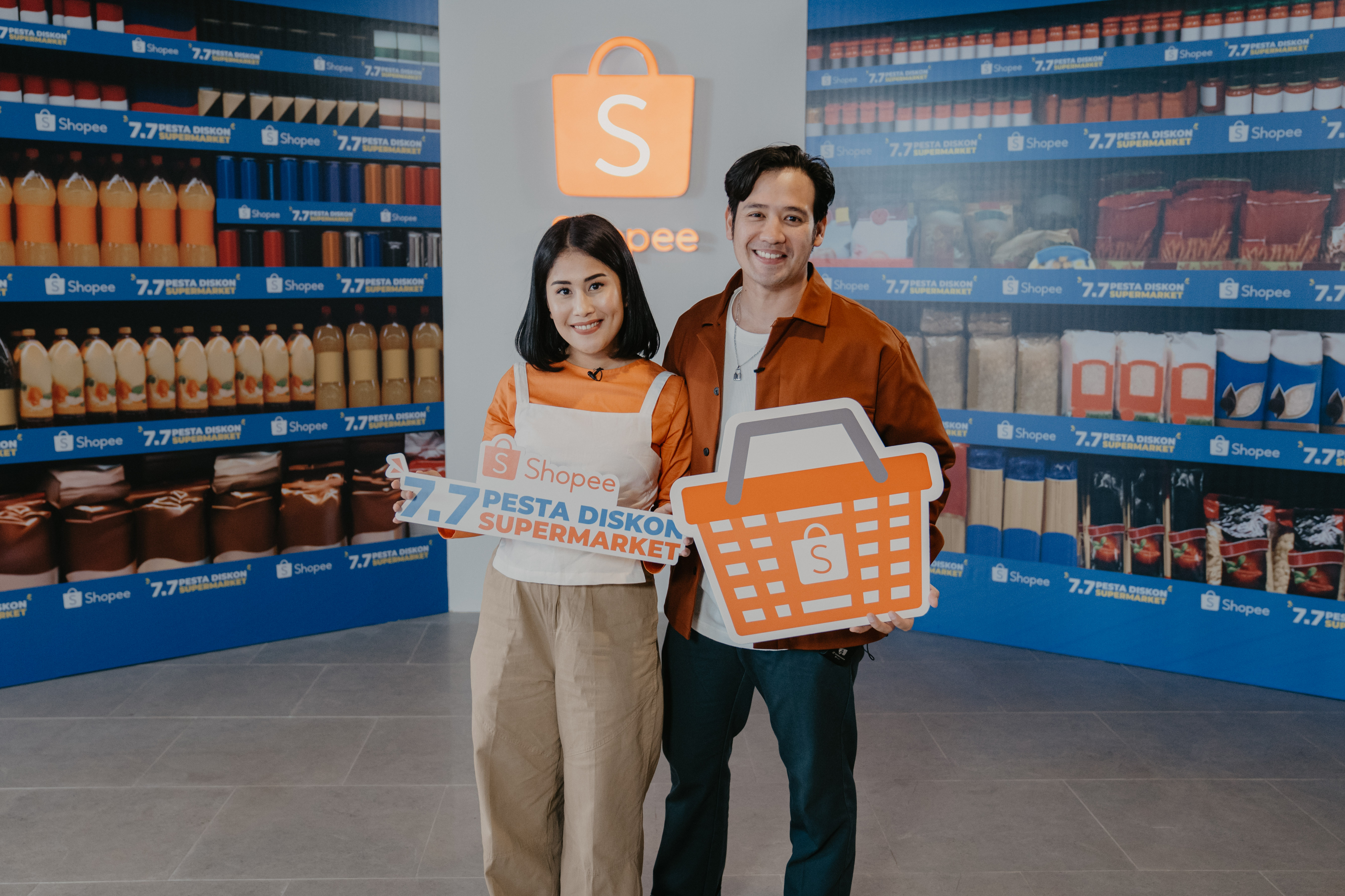  Shopee Gelar 7.7 Pesta Diskon Supermarket untuk Belanja Kebutuhan Pokok dari Rumah