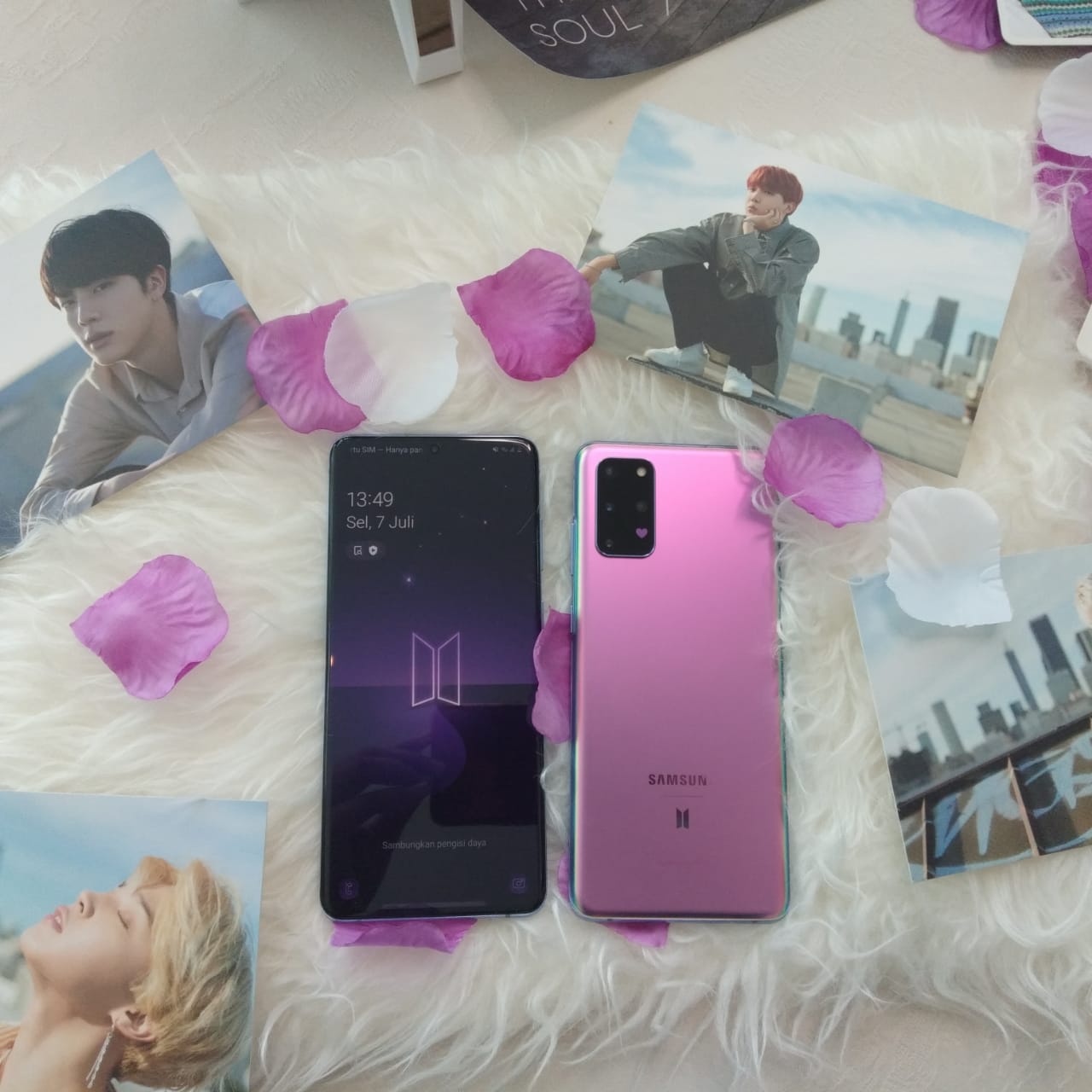 Usung Konsep 'I Purple You', Intip Ponsel Galaxy S20 Plus Edisi BTS