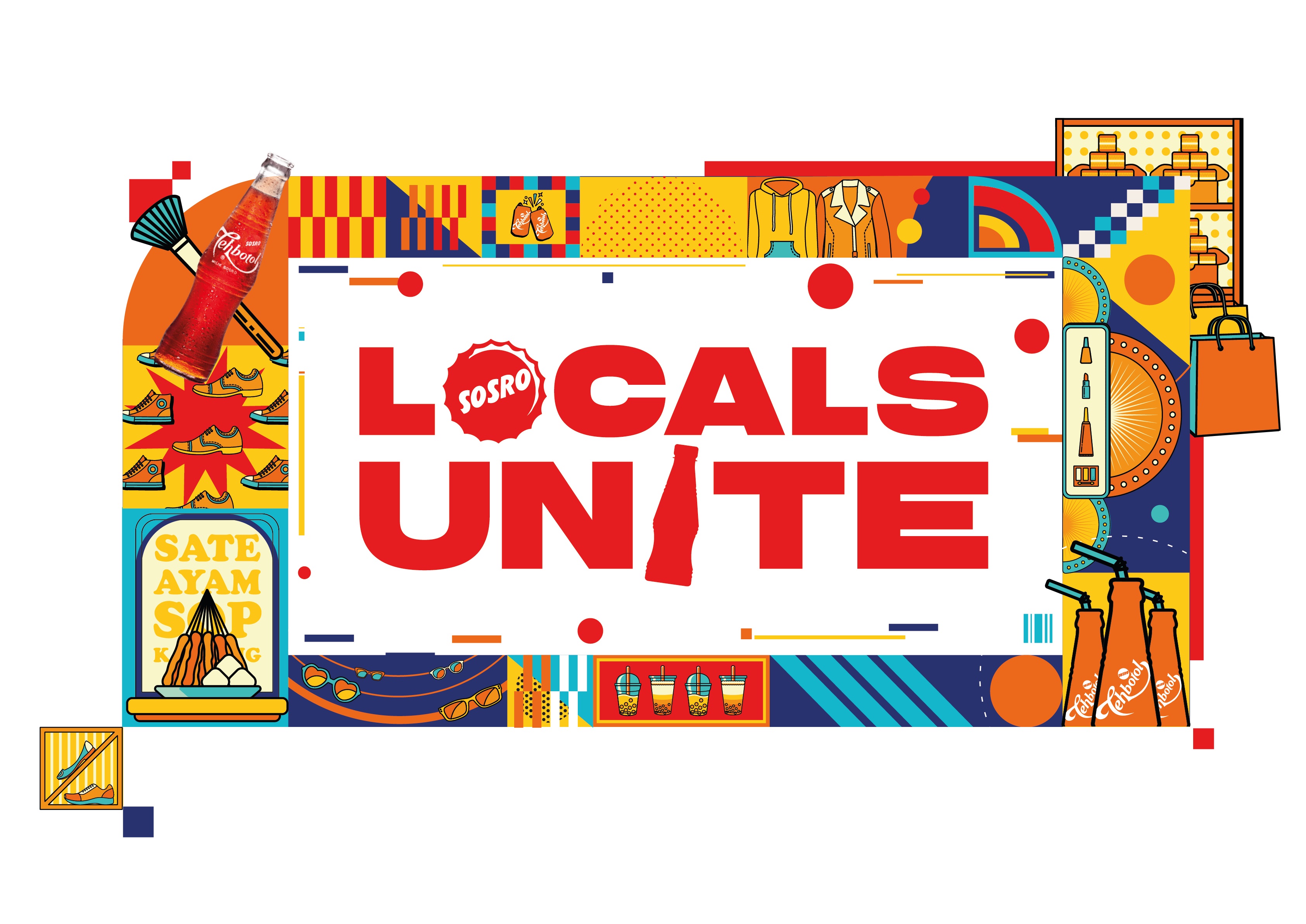 Sambut HUT RI ke-75, Teh Botol Sosro Kampanyekan Gerakan 'Locals Unite' 