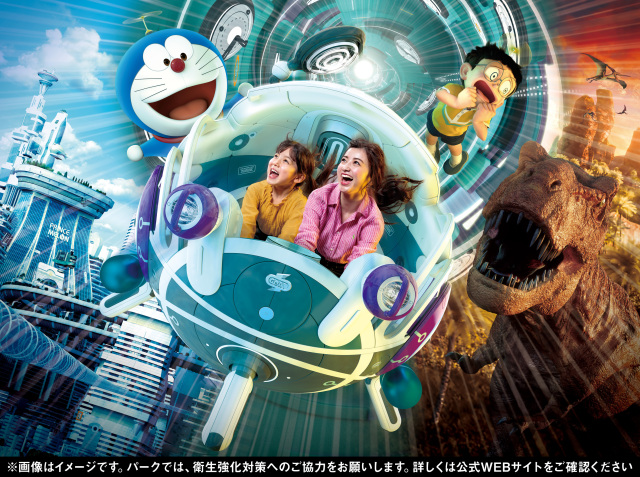 Asyik! Ada Roller Coaster 'Doraemon' di Universal Studio Jepang