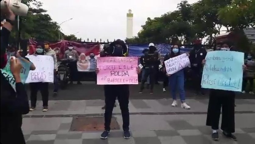 Puluhan Santri Desak Polisi Tuntaskan Kasus Dugaan Pencabulan Anak Kiai di Jombang