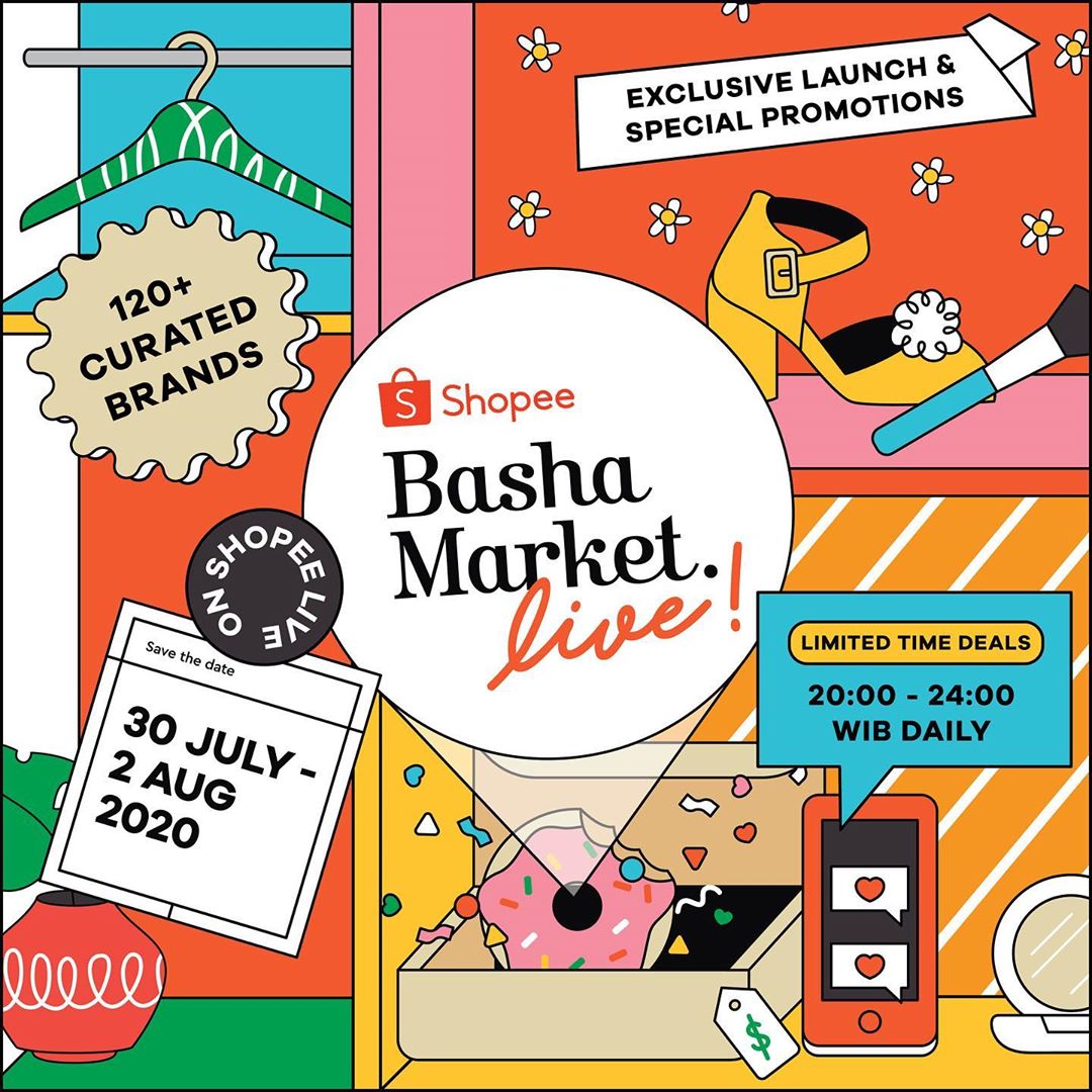 4 Tips Berbelanja di Shopee Basha Market Live  