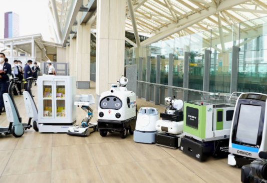 Keren! Demi Kebersihan Stasiun, Jepang Rilis Robot Disinfeksi