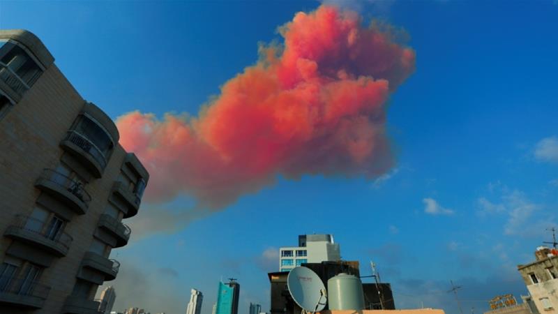 Saat Ledakan, Ada 2.750 Ton Amonium Nitrat di Pelabuhan Beirut