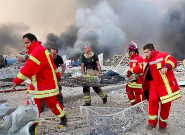 Diguncang Ledakan Dahsyat, Lebanon Krisis Bantuan