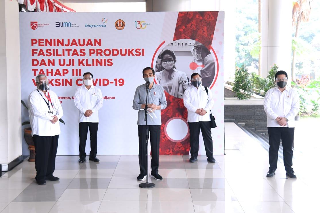 Jokowi Optimis Vaksin COVID-19 Bisa Diproduksi Massal Awal 2021