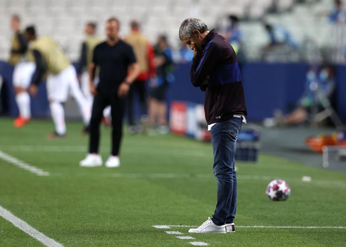 Setien, Kapan Ucapkan Selamat Tinggal ke Barcelona?