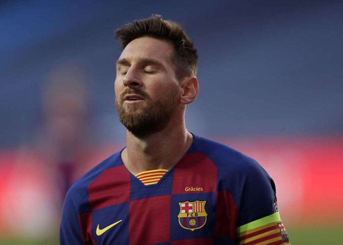 Barcelona Dibantai, Lionel Messi Diam Seribu Bahasa 
