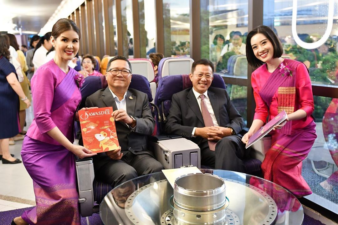 Unik! Thai Airways Hadirkan Restoran Bertema Kabin Pesawat di Thailand