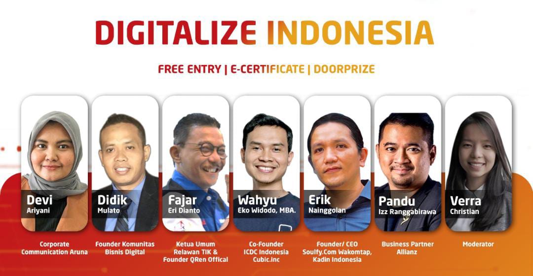 Ingin Tahu soal Digitalisasi di Indonesia? Gabung Webinar Ini Yuk!